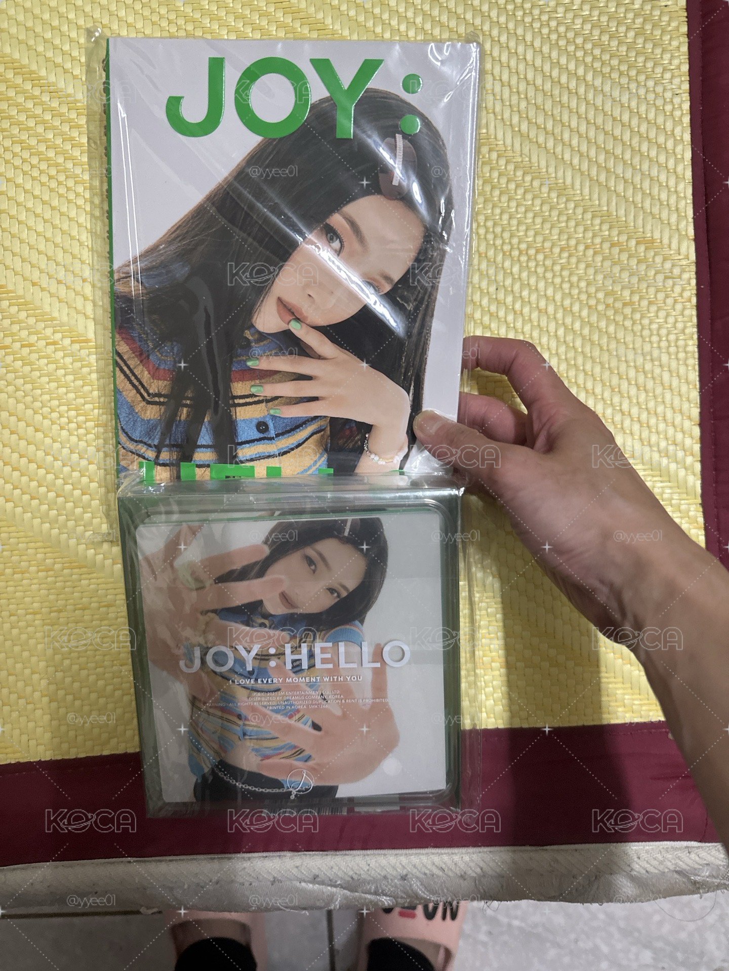 red velet joy hello專輯空專一套