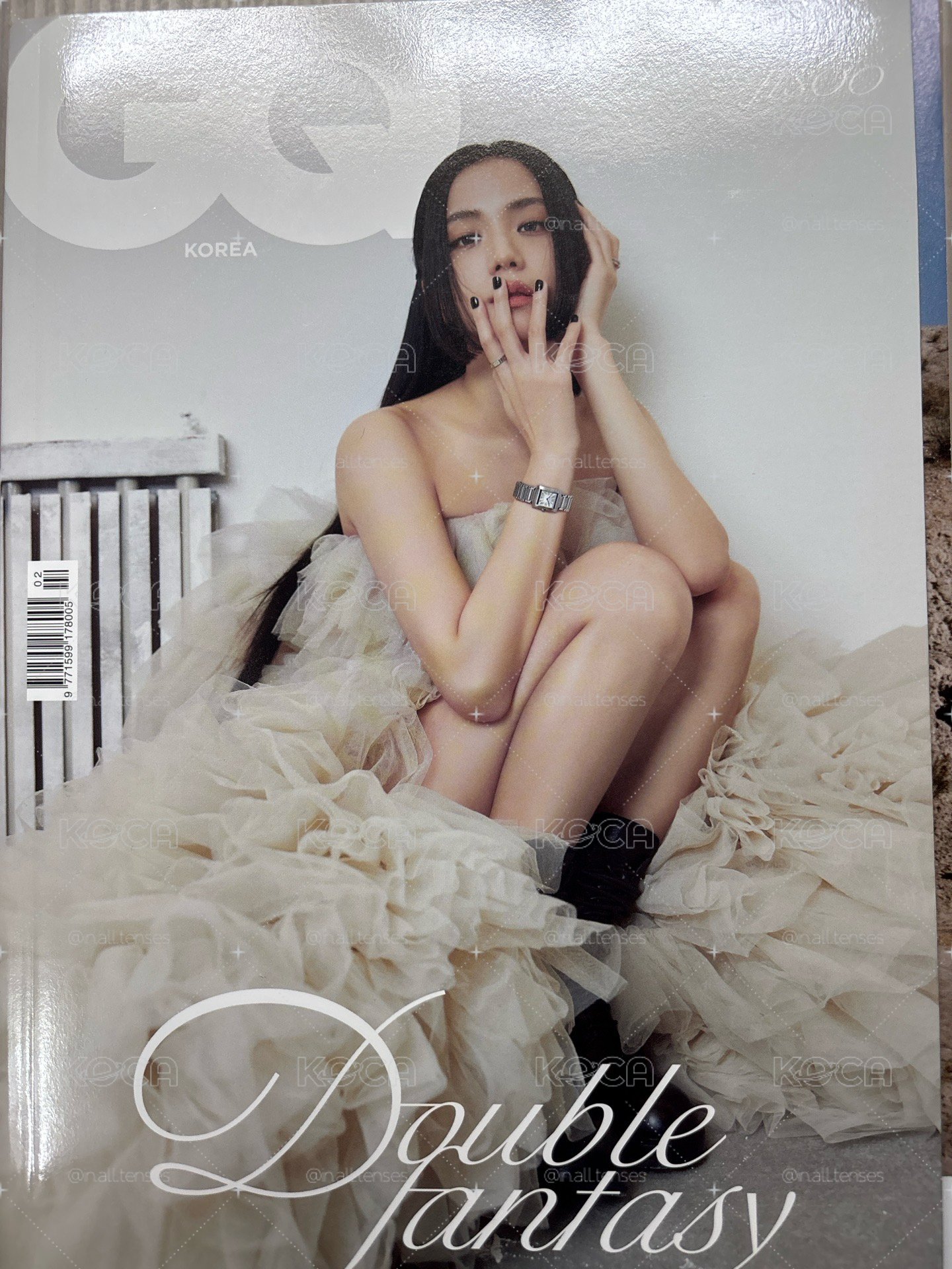 Jisoo GQ雜誌 2023二月號 A版 已拆 1元起標～