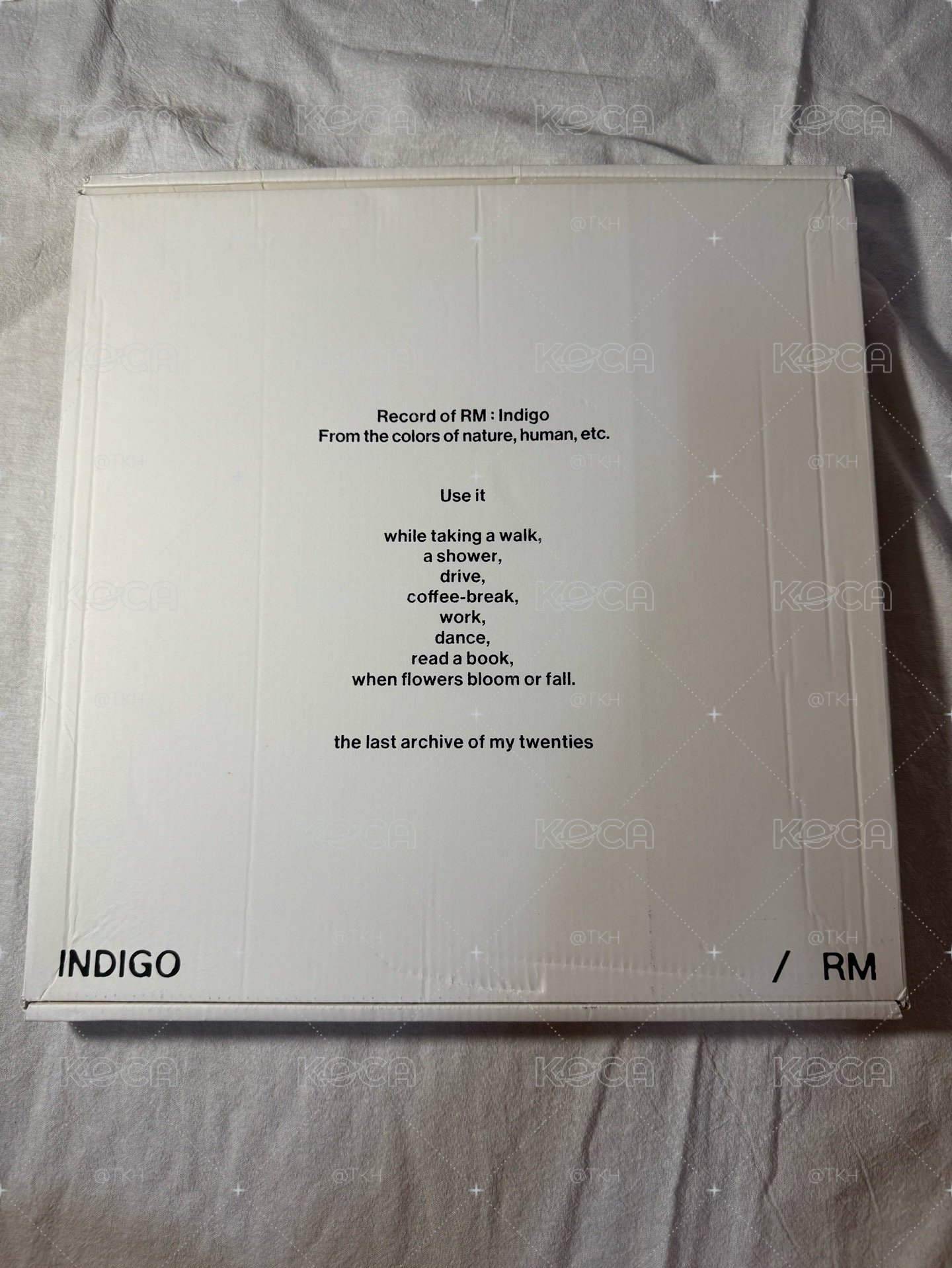RM INDIGO黑膠