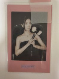 Jisoo 周邊卡 三代手燈卡