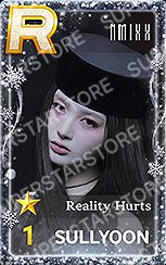 SSJ 聖誕 遊戲卡 Reality Hurts