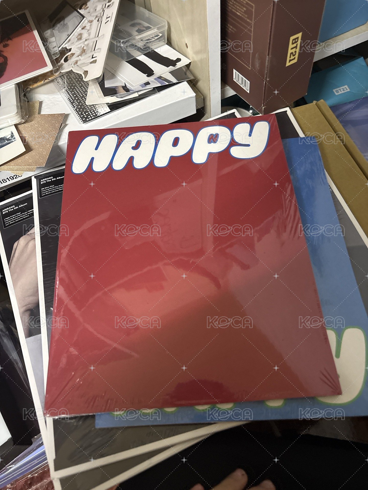 HAPPY 專輯 journey ver.紅色含特典卡套