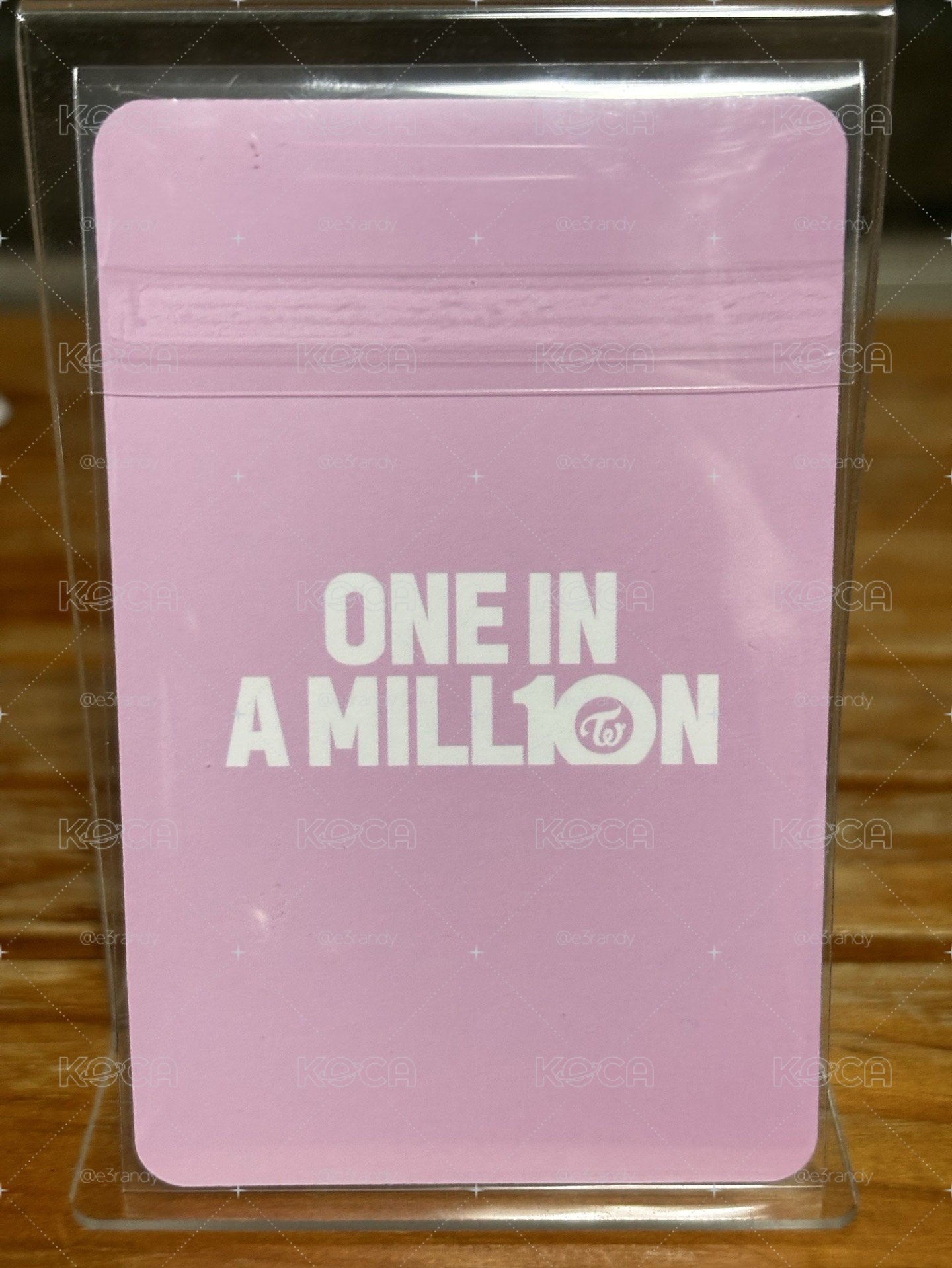 林娜璉 Nayeon TWICE One in a MILL10N 十週年 電影卡