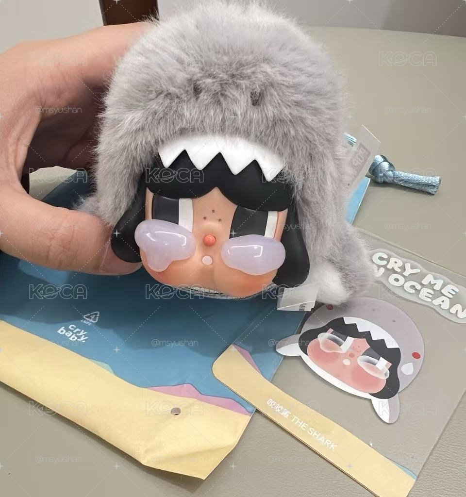 泡泡瑪特 淚流成海 咬咬鯊 藏藏海兔