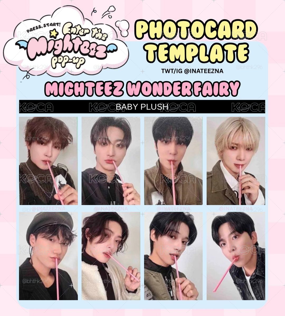 MIGHTEEZ 周邊卡 Baby plush 星中潤旼