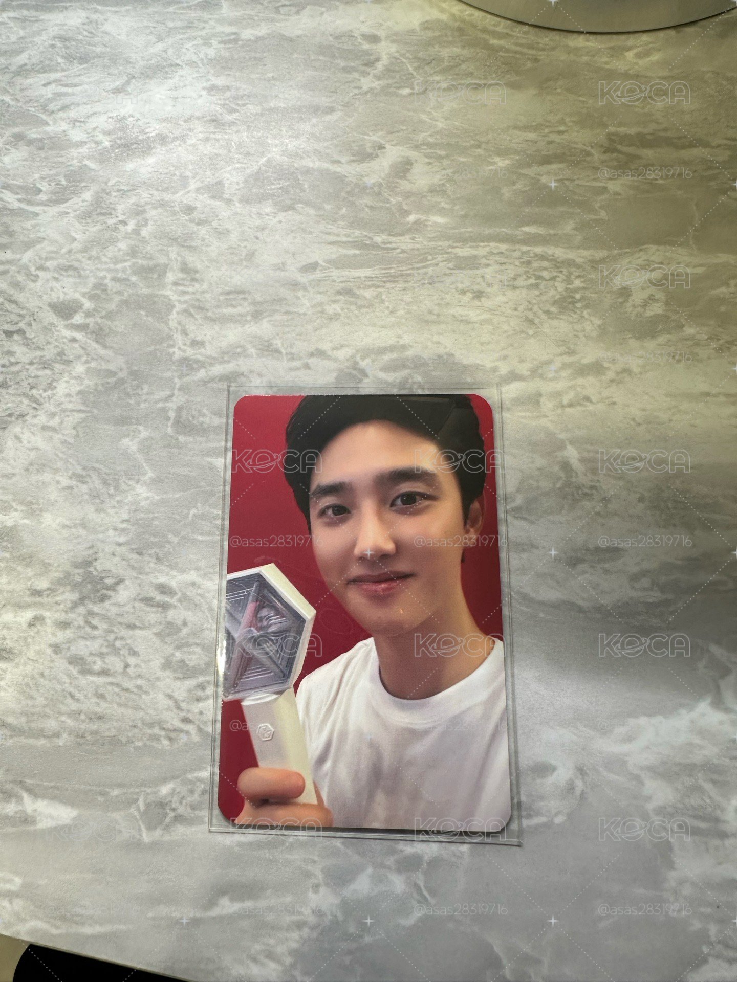 exo d.o.手燈卡