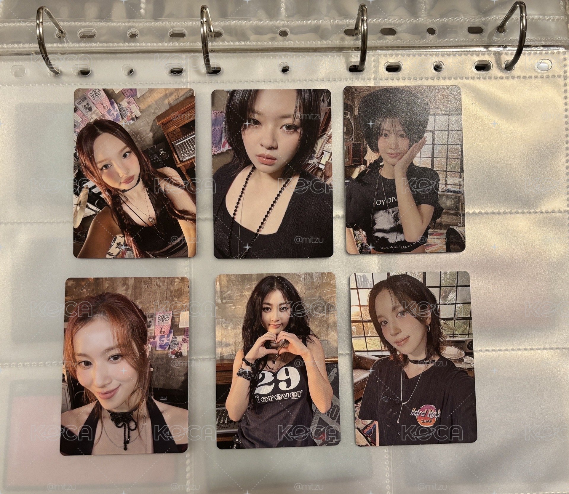 TWICE ENEMY 娜定桃紗效南 大阪限定特典卡