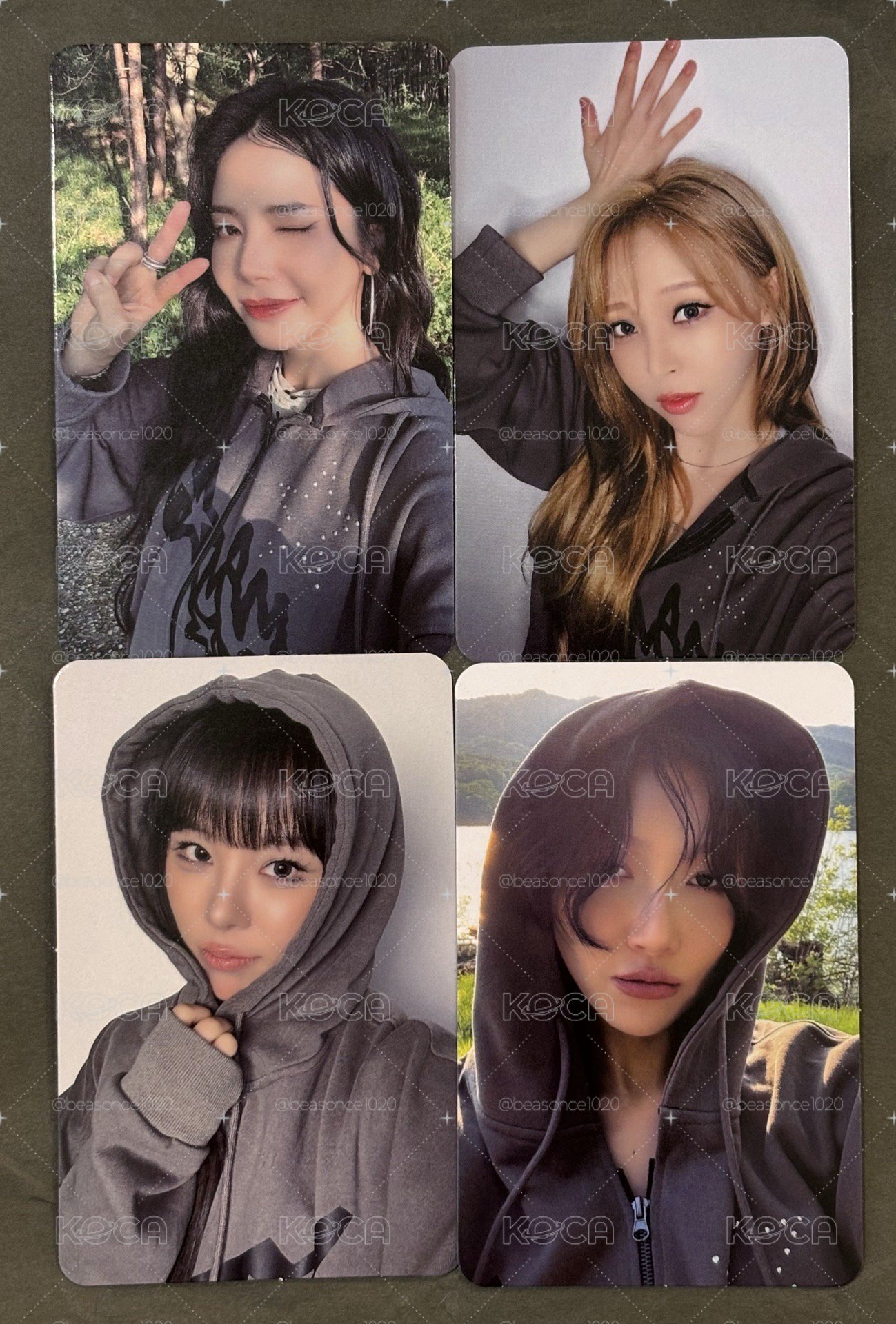 MAMAMOO 4WARD 外套 周邊卡