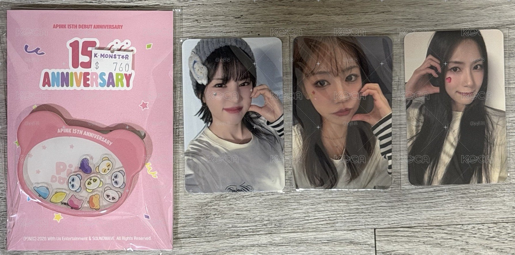 Apink 15週年線上周邊