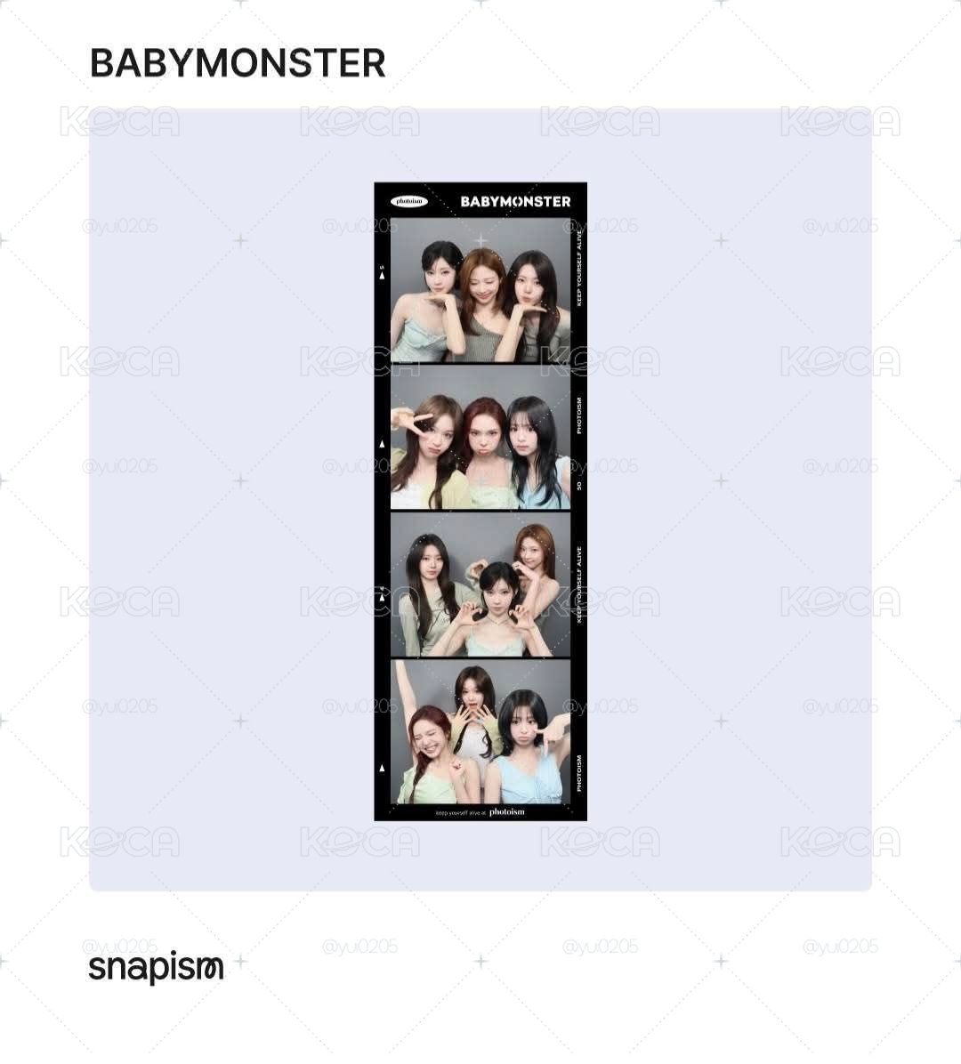 babymonster snapism代購