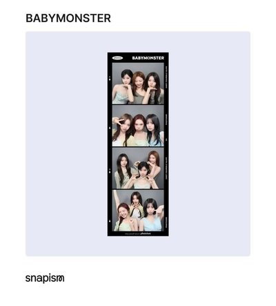 babymonster snapism代購