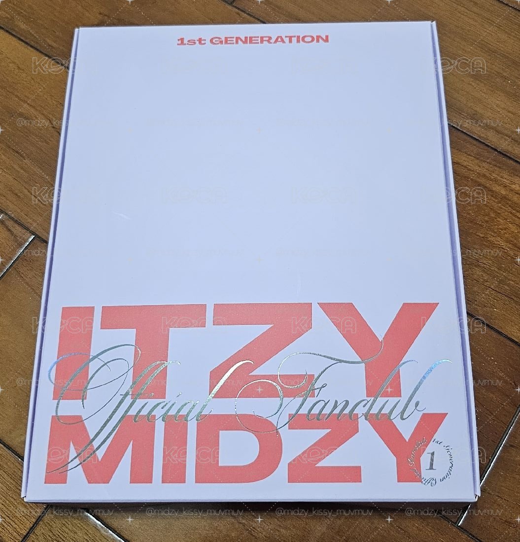 ITZY 1期會員禮