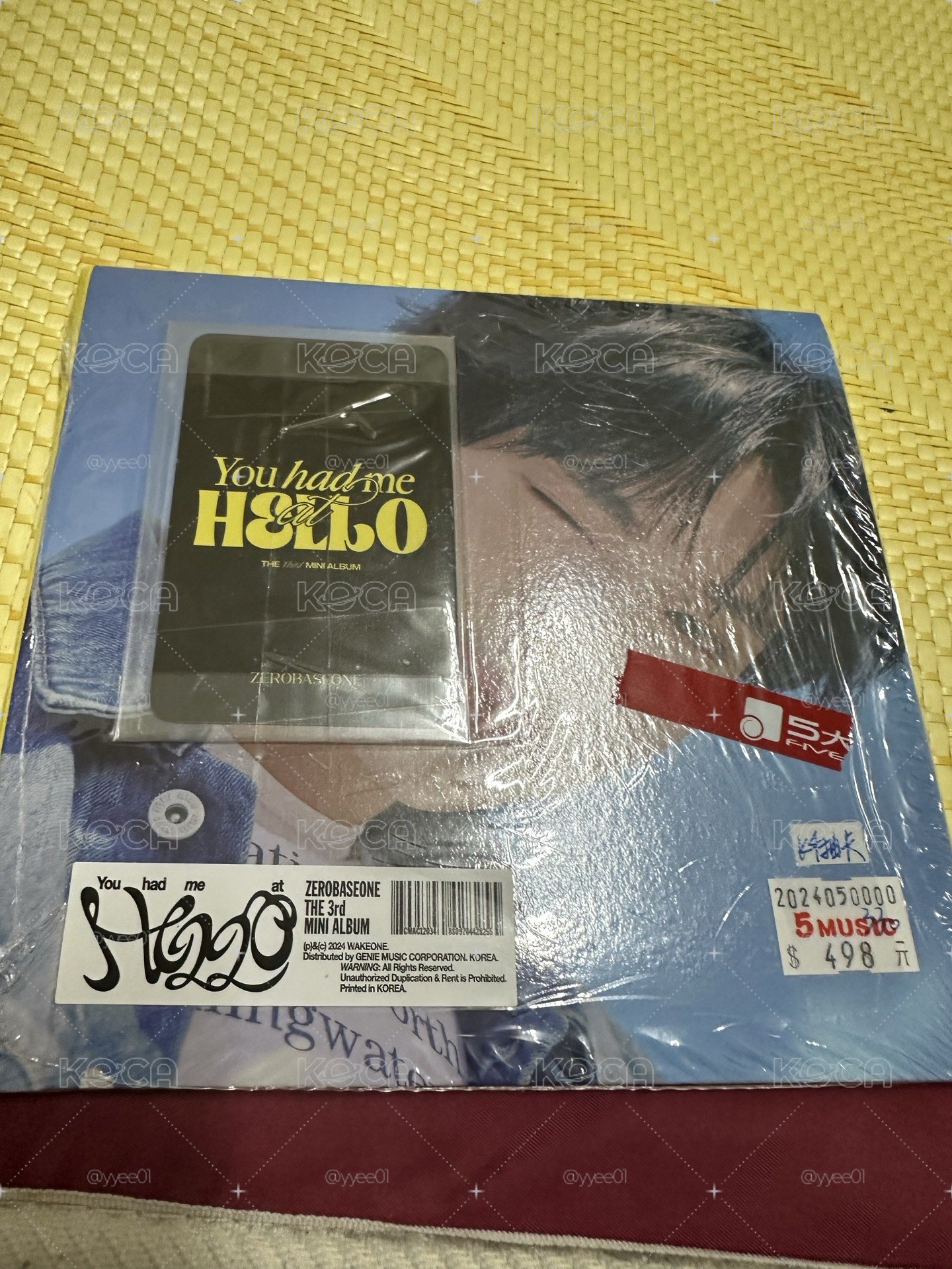 ZB1迷三 專輯 DIGIPACK ver.
