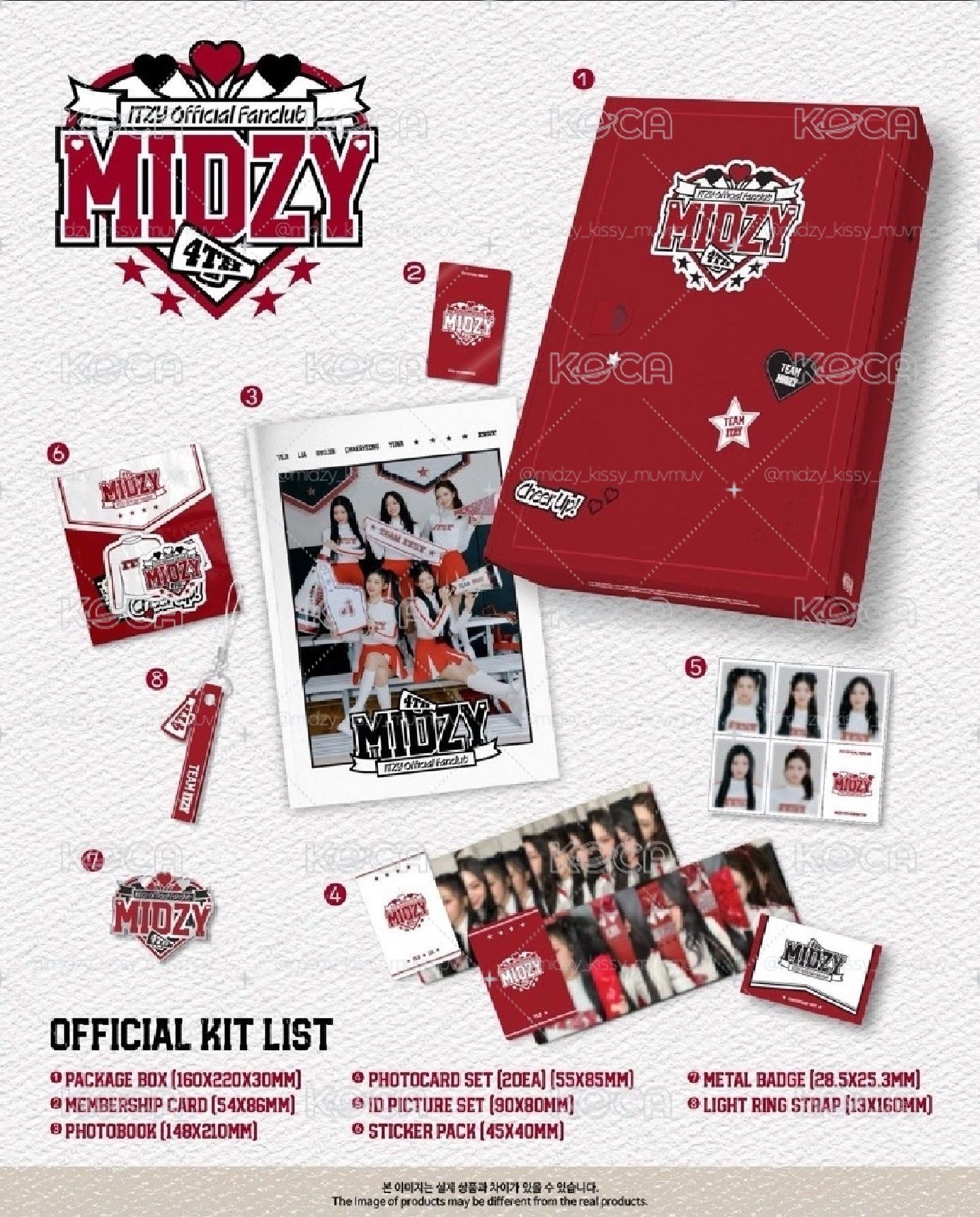 ITZY4期會員禮