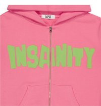 INSANITY拉鍊連帽外套