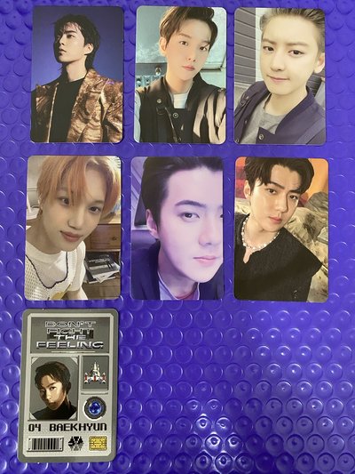 EXO DON’T FIGHT THE FEELING 專輯小卡