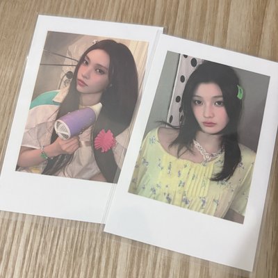 ILLIT 拍立得 玧我 彩羽 YUNAH IROHA 不拆