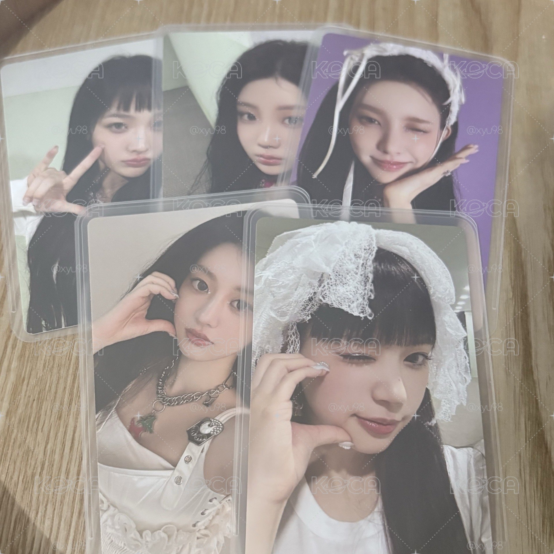 ILLIT 小卡 五張不拆 Super Real Me
