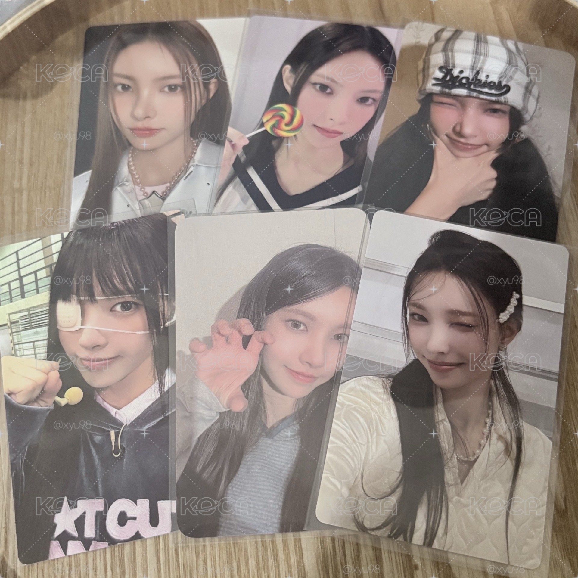 ILLIT YUNAH 玧我 小卡set