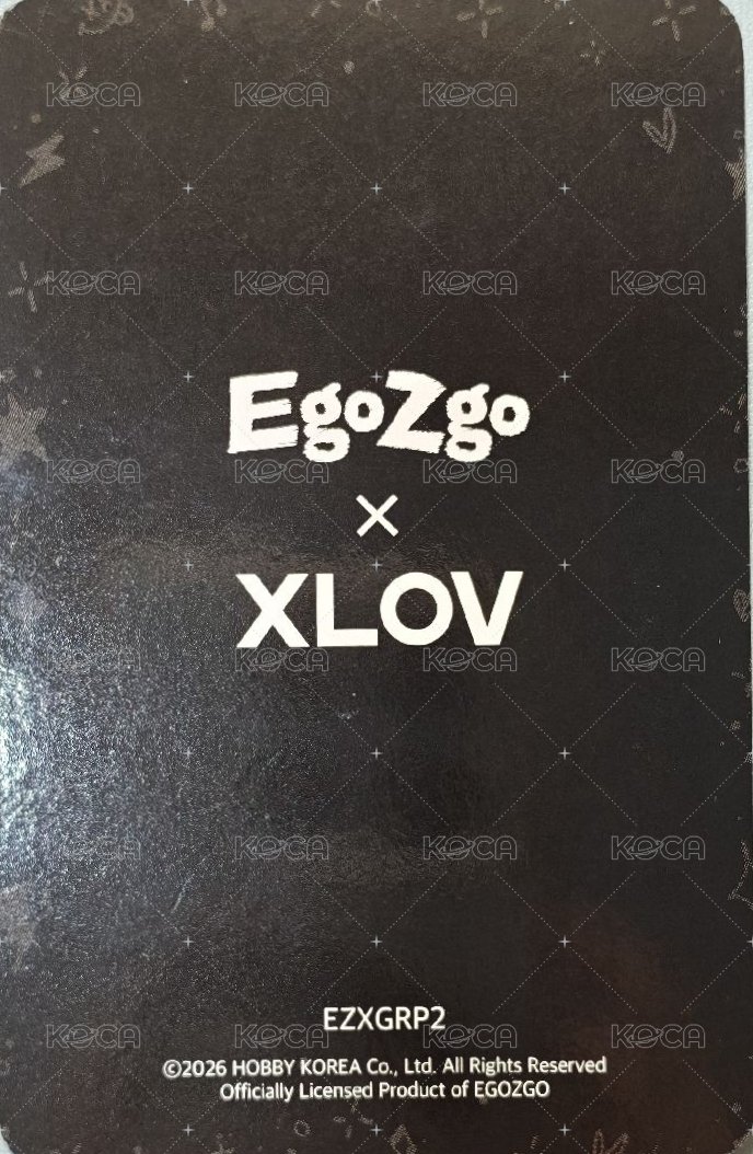 Egozgo MD 隨機卡 正式 團體照 背面