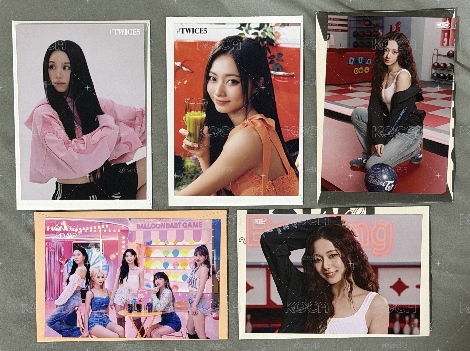 TWICE 大卡 子瑜 彩瑛 團卡