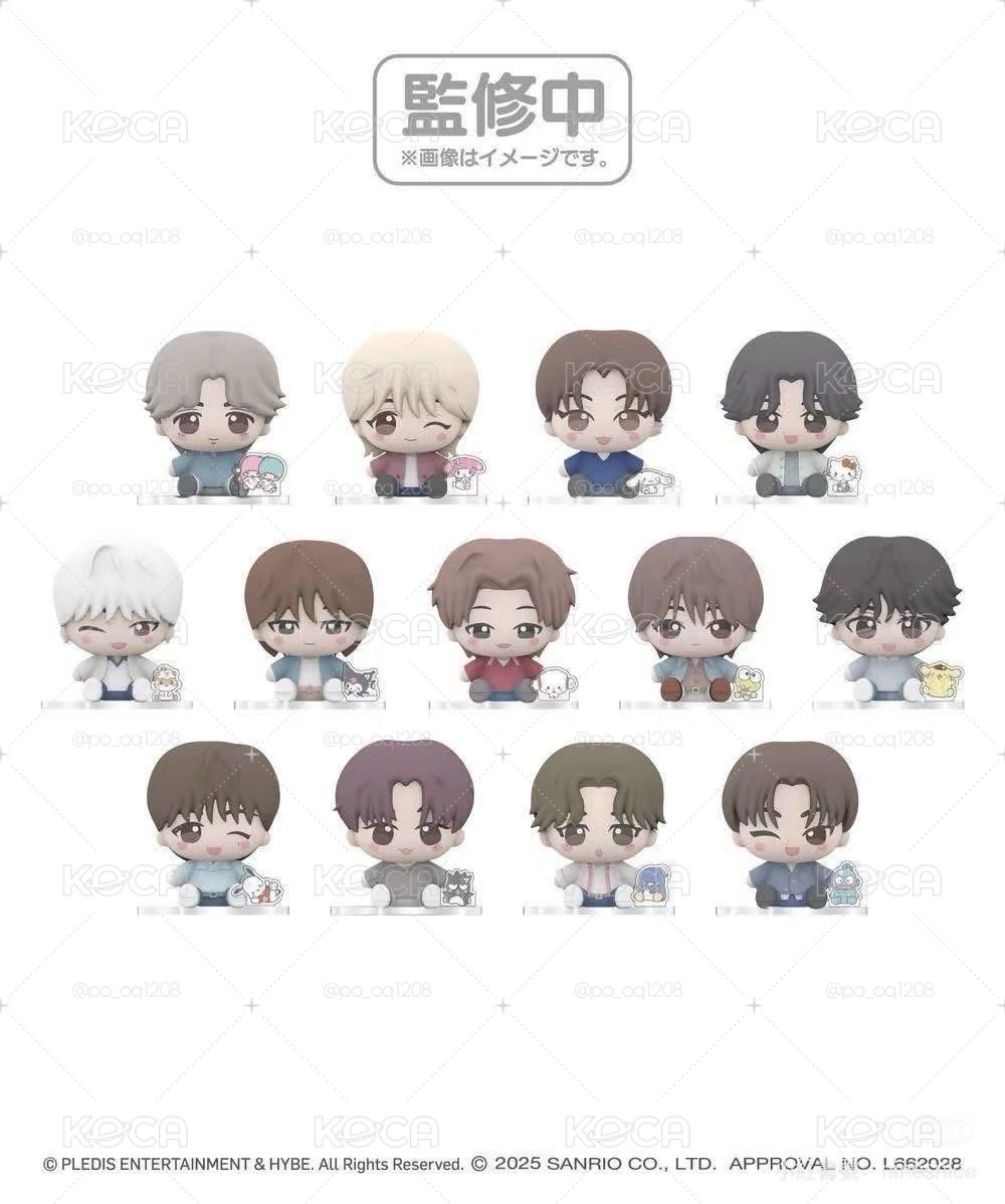 SEVENTEEN 💎三麗鷗聯名吊娃（秀、圓、八）