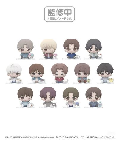 SEVENTEEN 💎三麗鷗聯名吊娃（秀、圓、八）