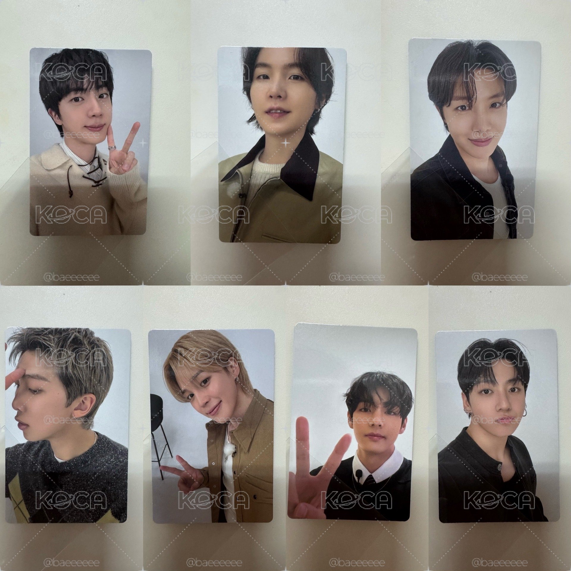 BTS 阿里郎 WVS預售 卡全套