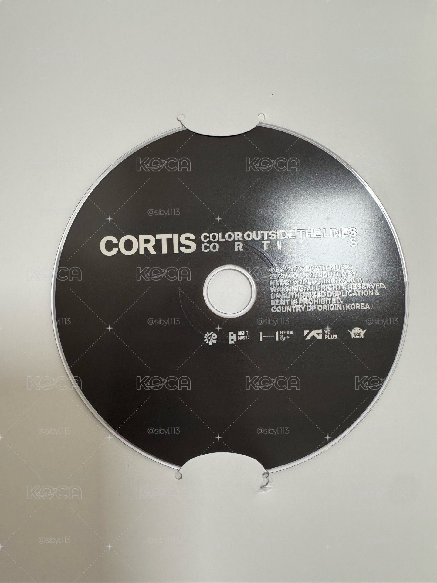 CORTIS迷一 專輯 無小卡