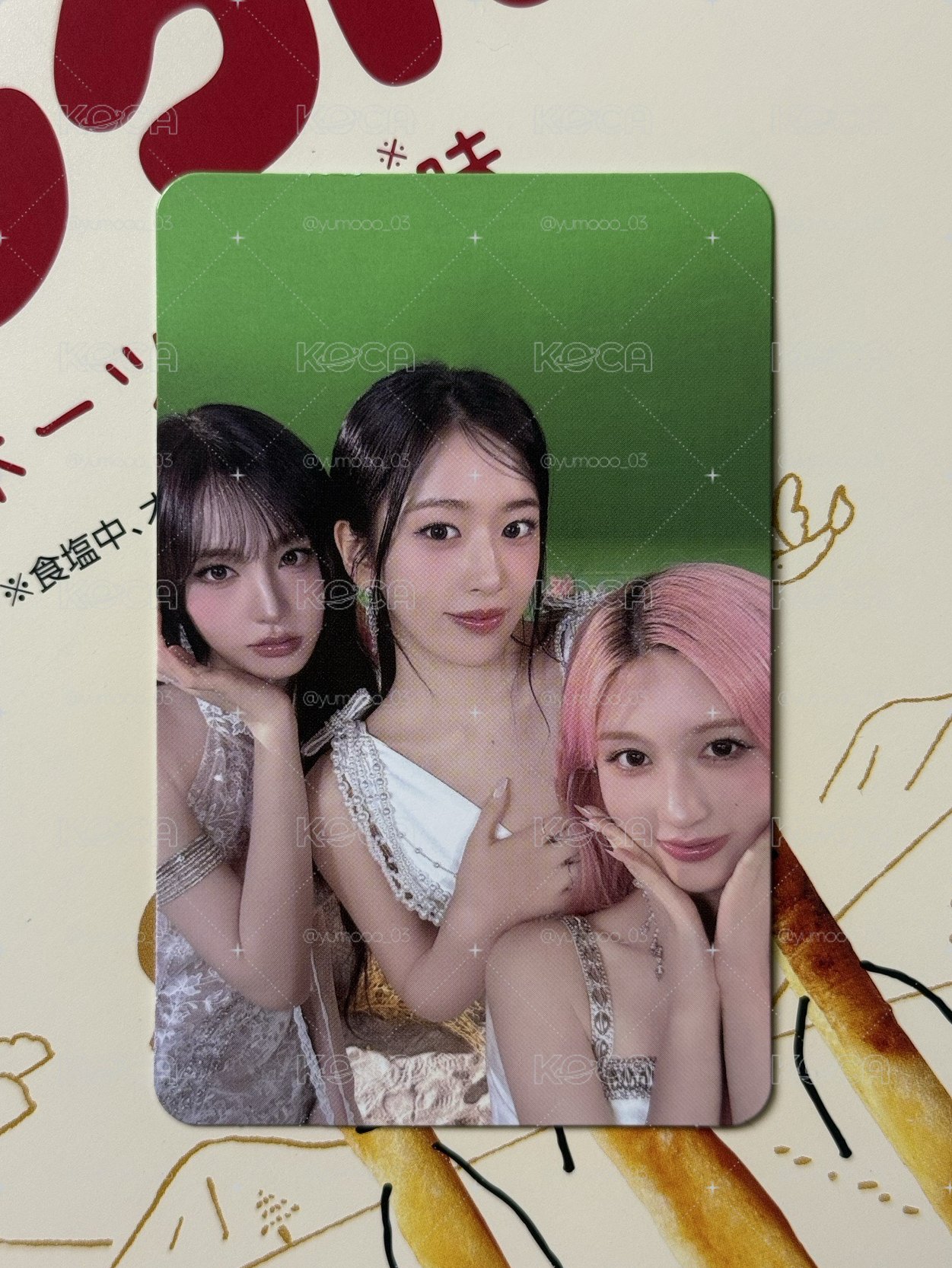 26‘FC 隨機卡 安秋栗三人卡