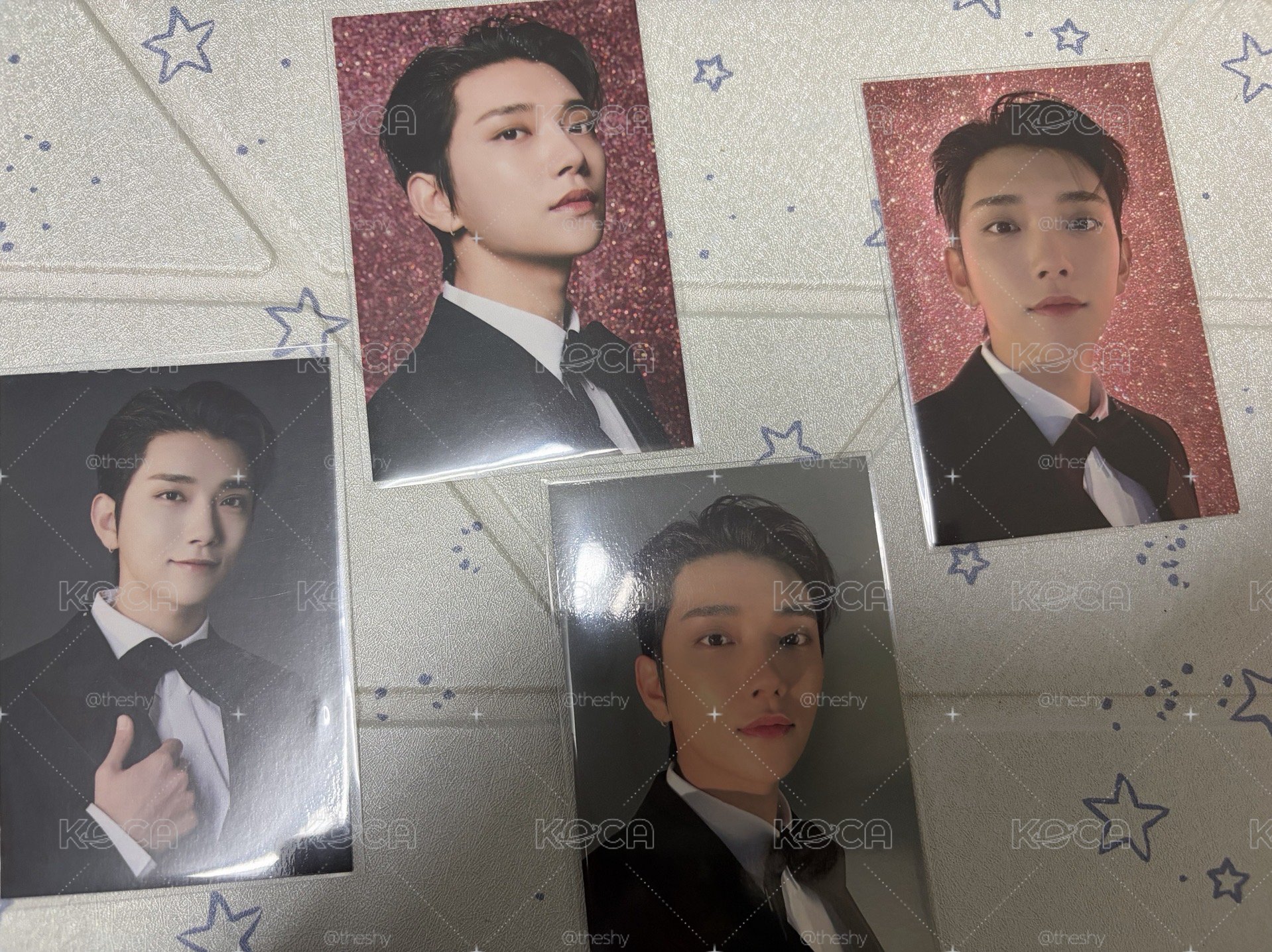 Joshua 洪知秀 秀生日禮盒卡 一套出
