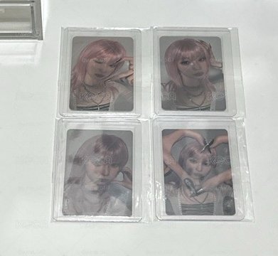 粉髮紗4張不拆