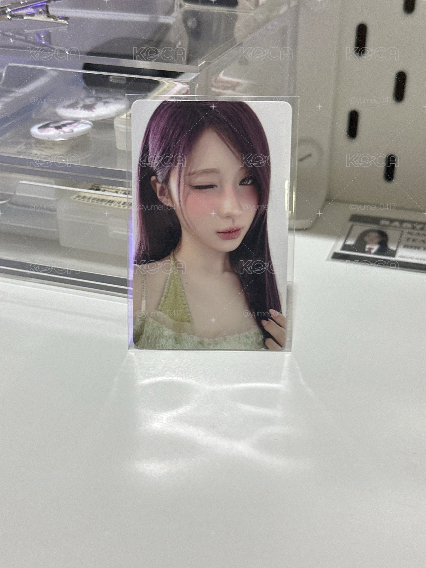 BANILA CO 4.0 代言卡 