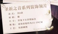 裝飾領片