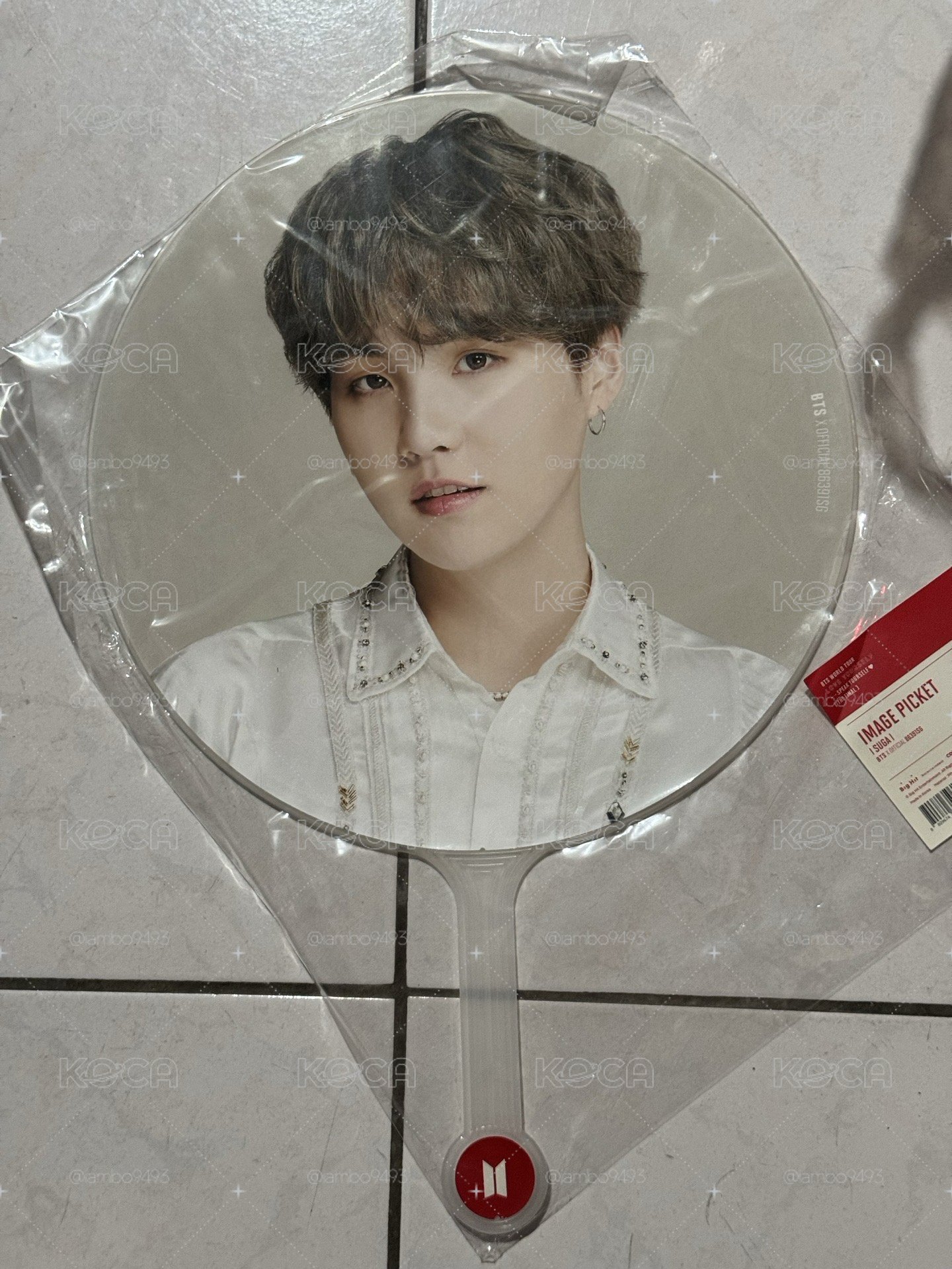BTS SY Tour 扇子 SUGA