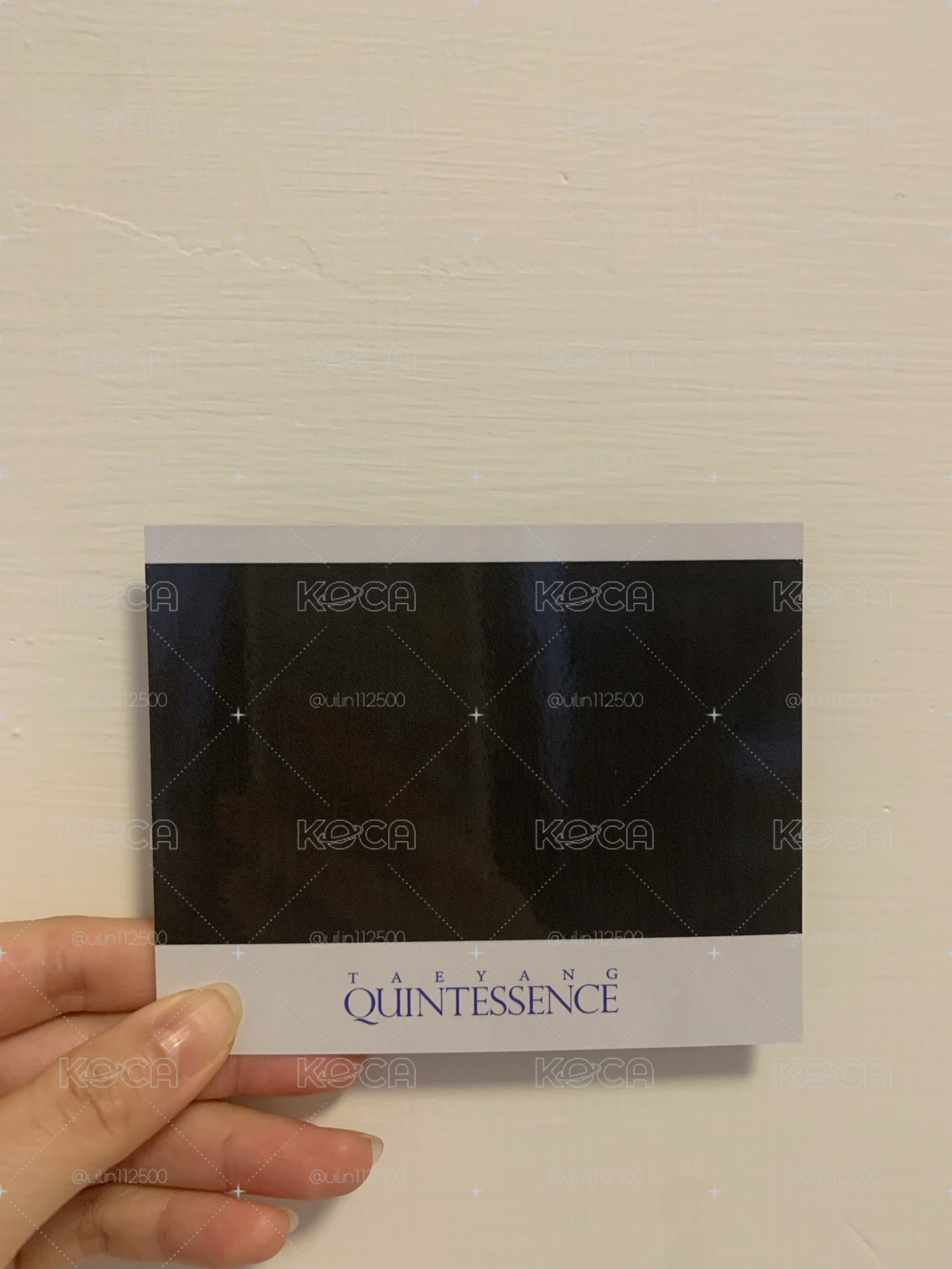 Taeyang 太陽 Quintessence 台北快閃店 滿額拍立得