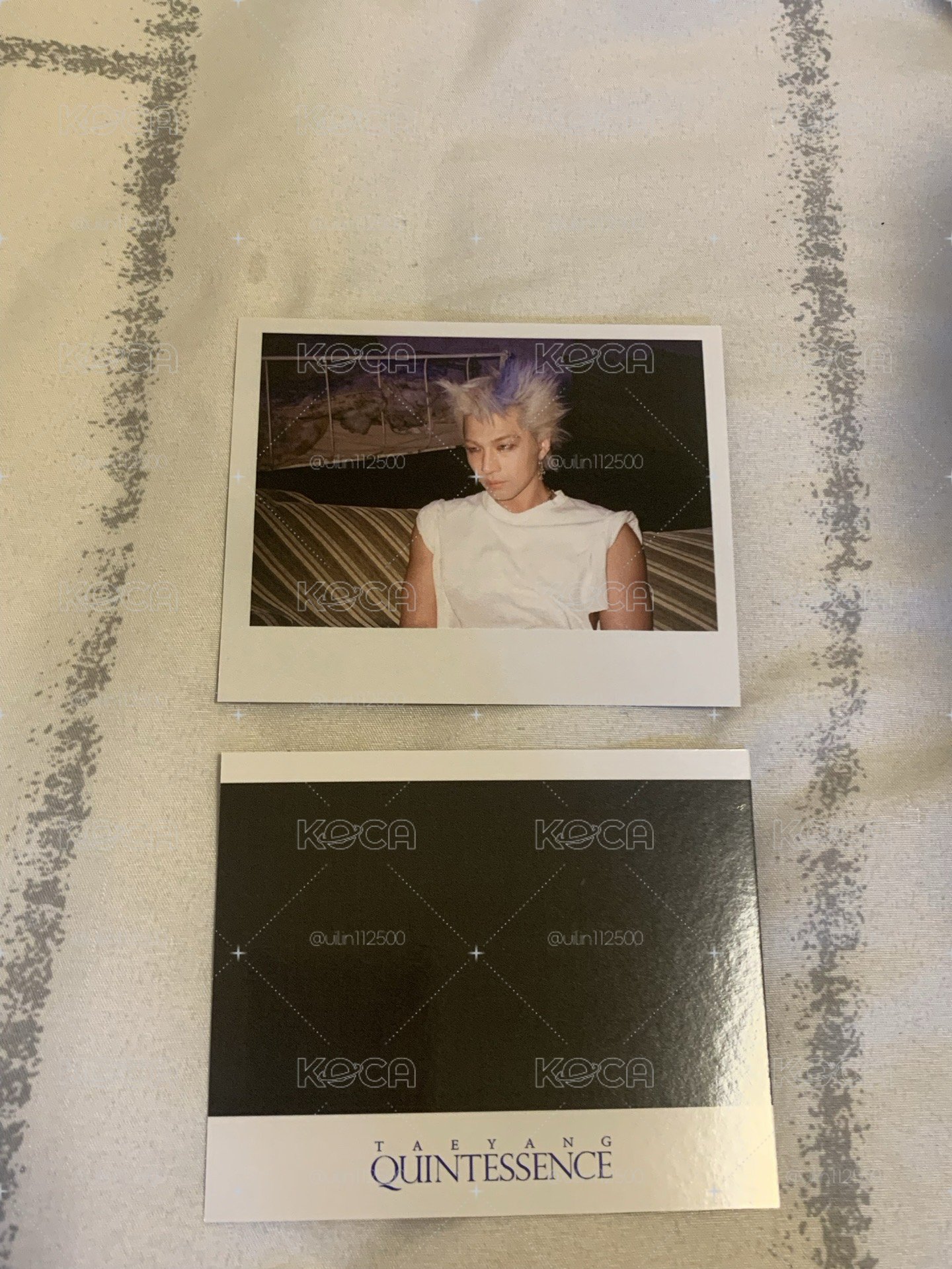 Taeyang 太陽 Quintessence 台北快閃店 滿額拍立得