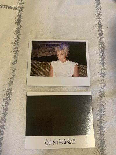 Taeyang 太陽 Quintessence 台北快閃店 滿額拍立得