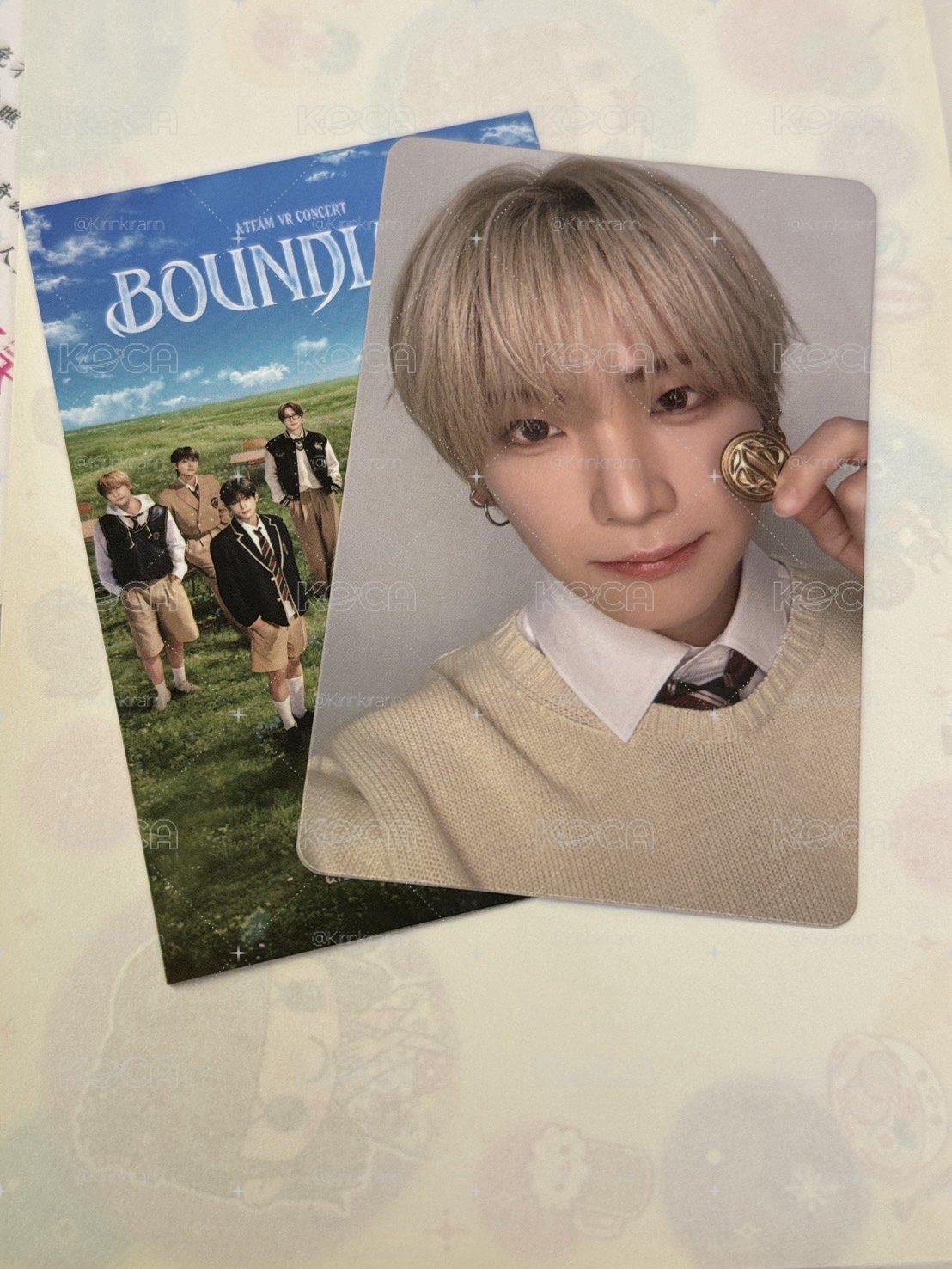 VR電影 BOUNDLESS 第二週鈕扣特典卡 YUMA