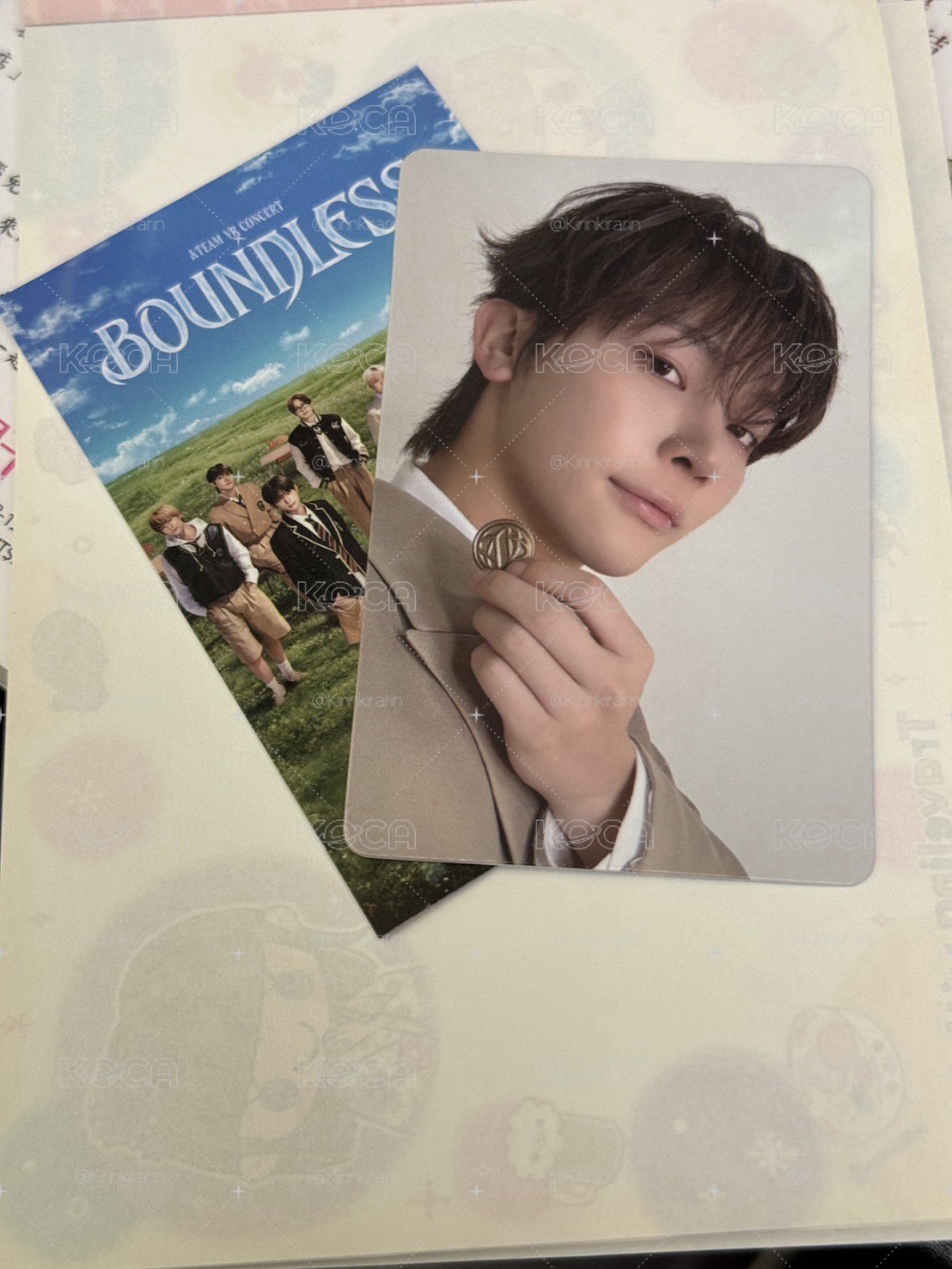 VR電影 BOUNDLESS 第二週鈕扣特典卡 NICHOLAS