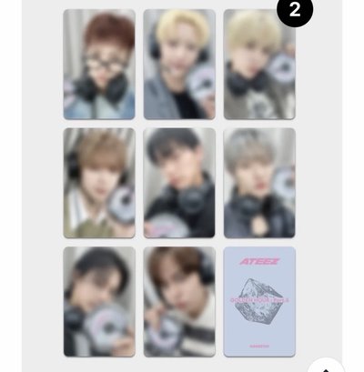 ATEEZ CDP MS特典卡