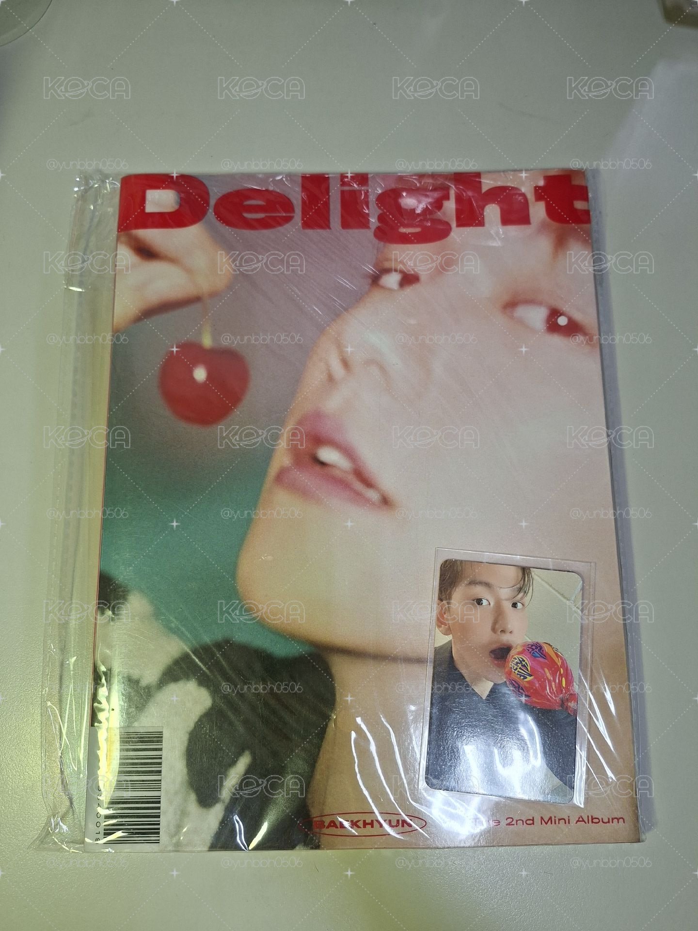 伯賢Delight專輯 請注意內文
