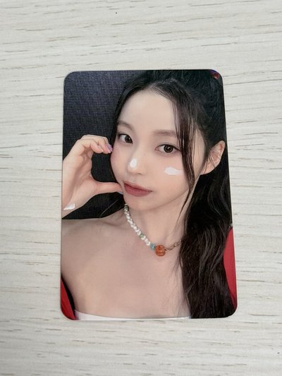 nmixx dmm 簽售卡奶油