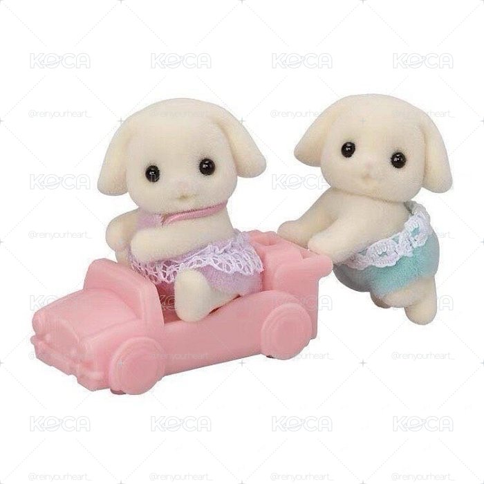 垂耳兔雙胞胎(無盒