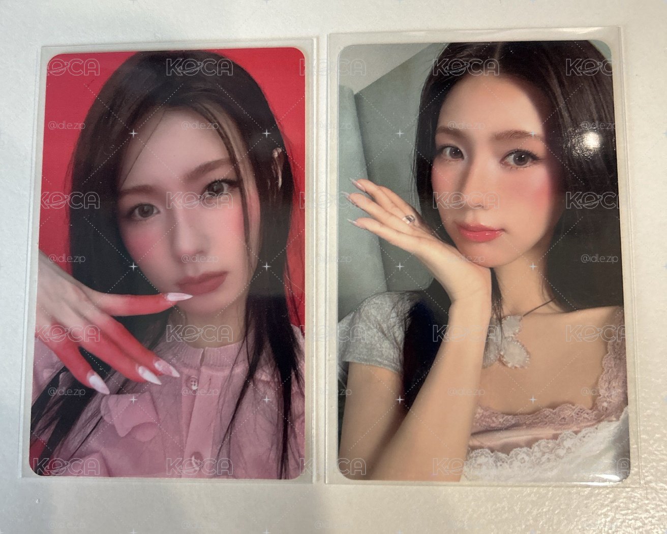i-dle 薇娟 solo2 MY Lover cubee 咖啡廳 週邊卡 兩張一組