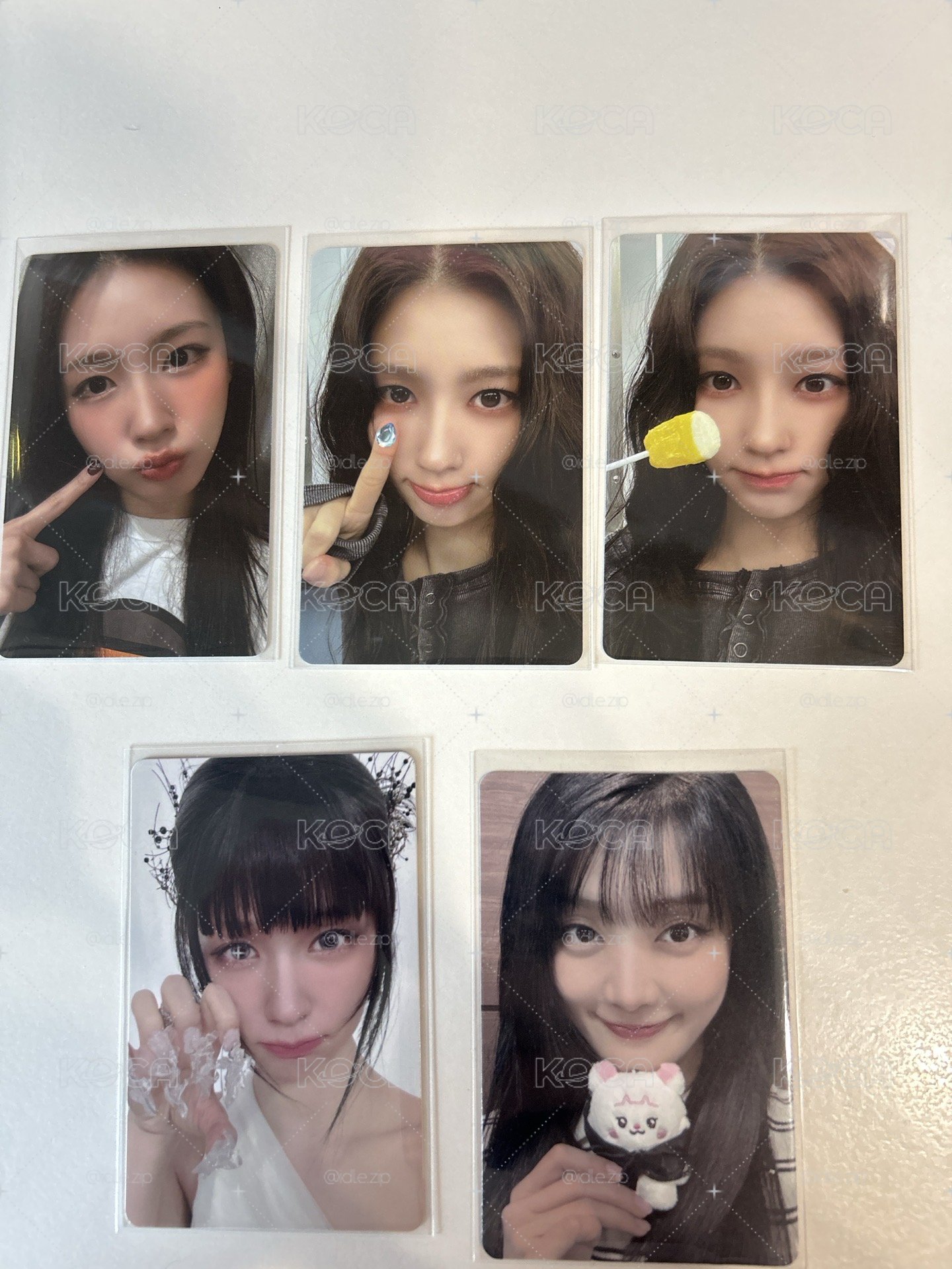 i-dle 薇娟 LP黑膠專卡+ 米妮  娃娃卡 快閃滿額卡