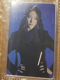 藍底雙辮子