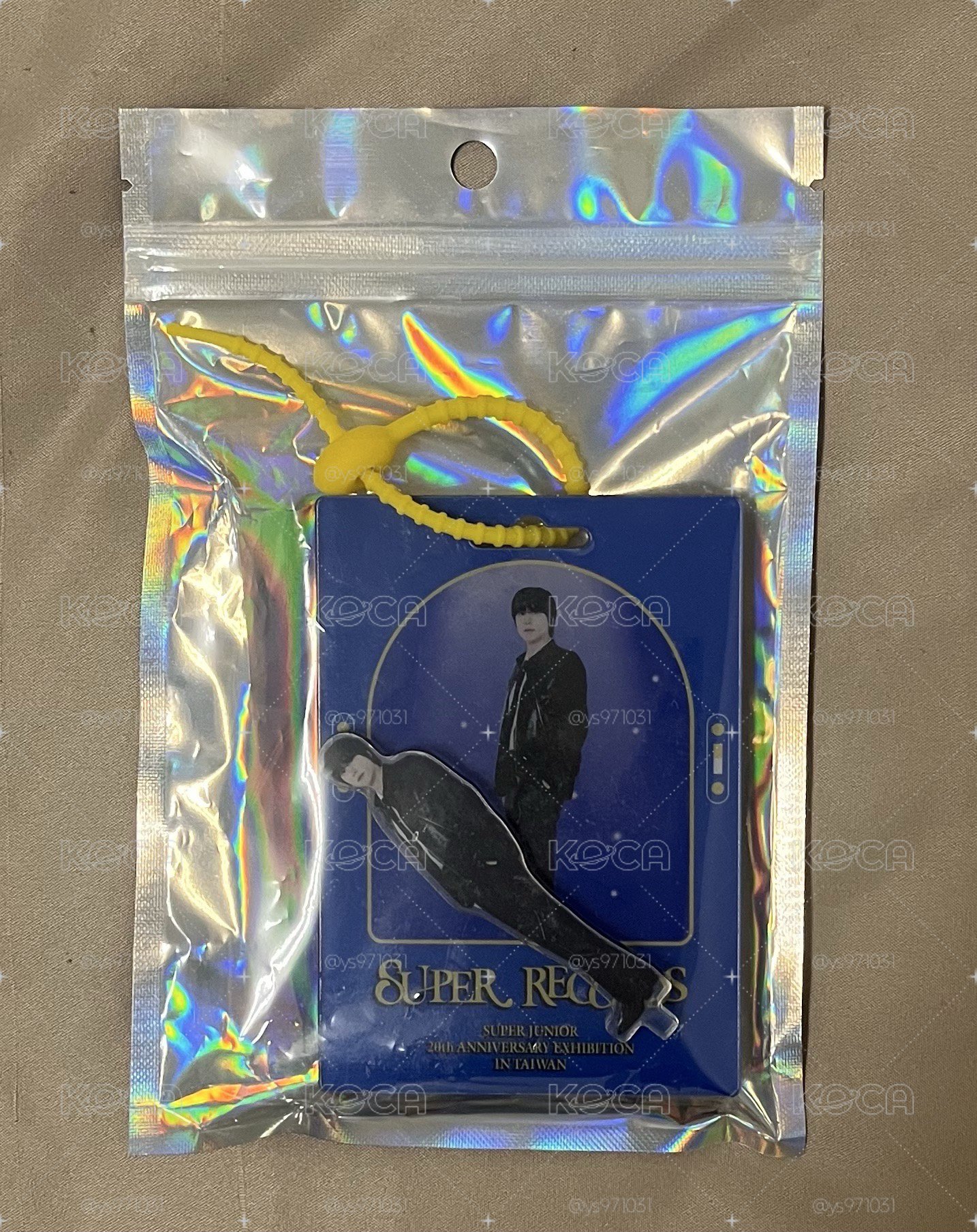 Super Records 圭賢 旋轉人形立牌 台灣限定周邊 20週年展覽
