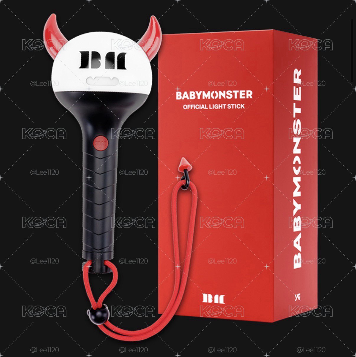 BABYMONSTER 官方手燈 在台現貨 全新未拆封