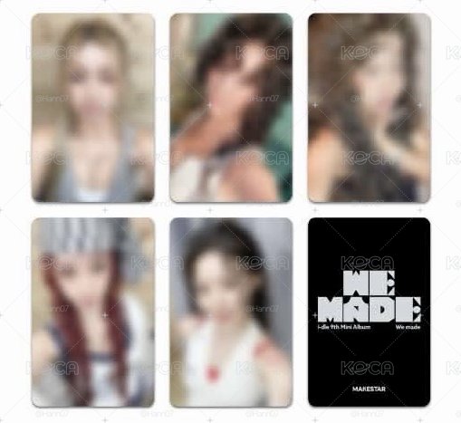 i-dle ms3.0 線上 單成員單卡